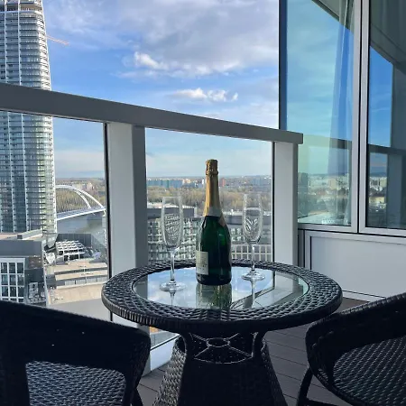 Apartment Sag 19th Floor Panorama 2 Free Parking Free Wifi Bratislava
